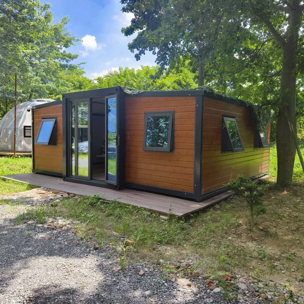 Expandable container house F20 Mid-level